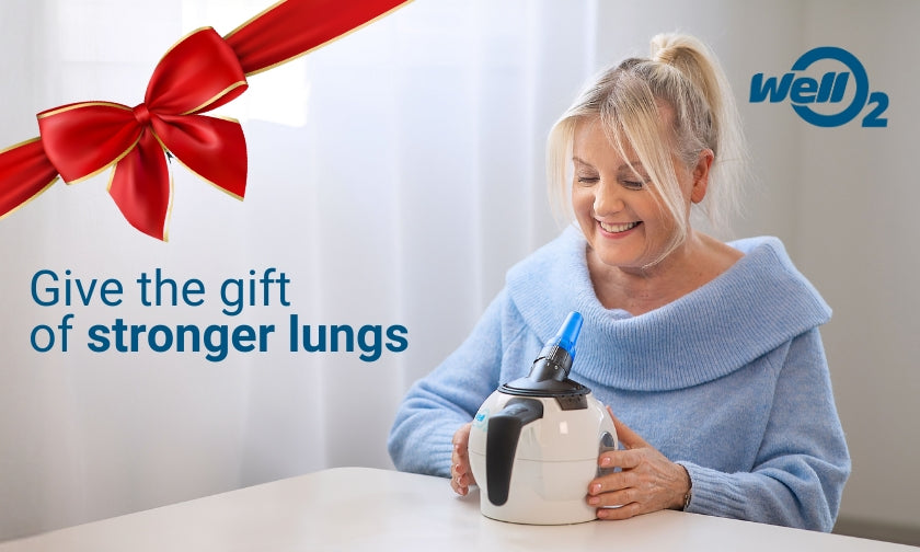 WellO2 – Give the Gift of Stronger Lungs