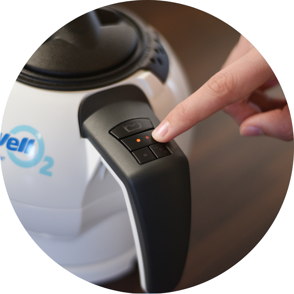 Fill the device with drinkable water and select a desired temperature