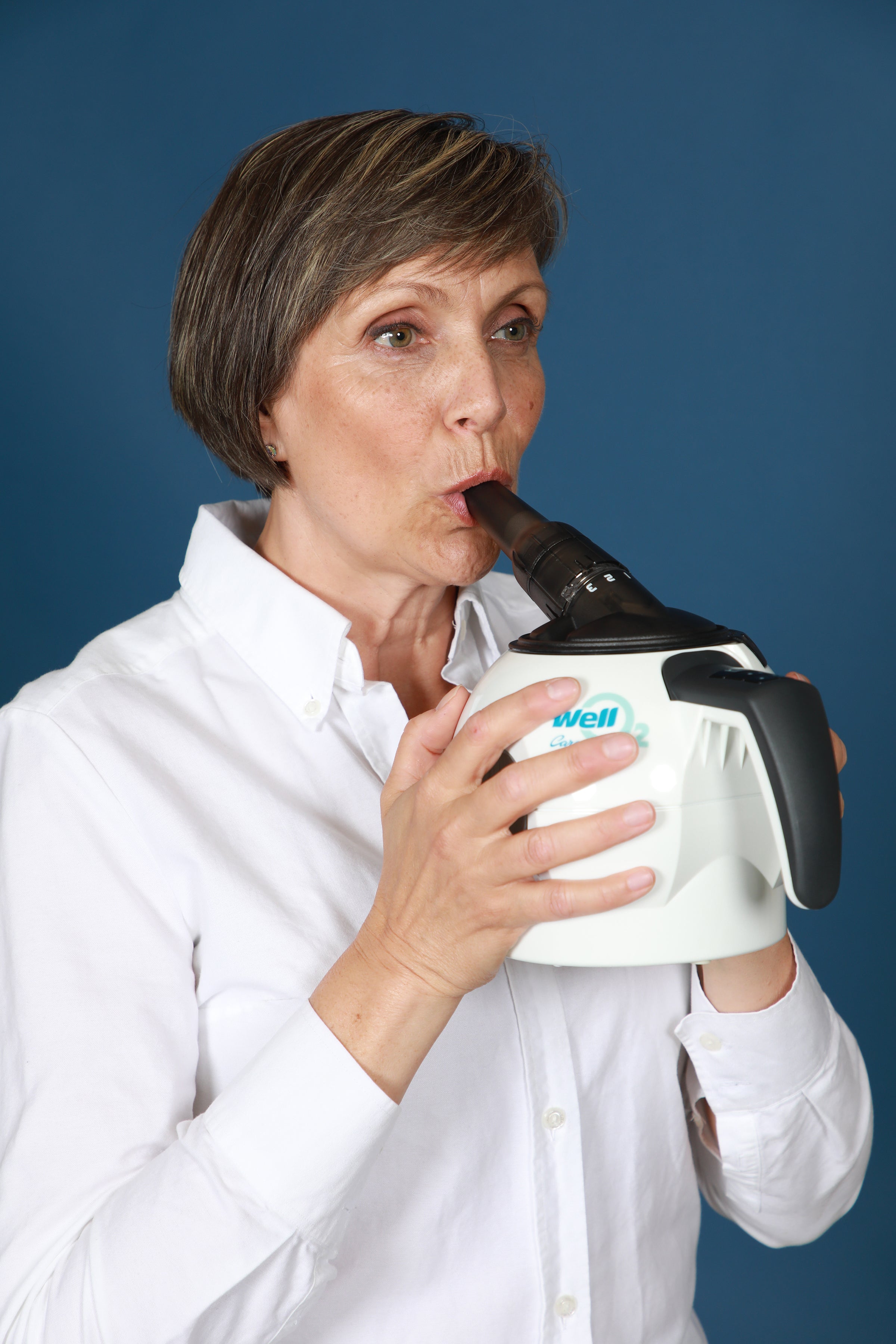 Wenol O2 System WellO2 is a clinically proven breathing exercise device