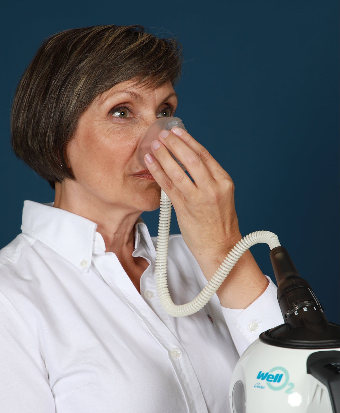Wenol O2 System Respiratory training, help for breathing problems, steam inhalation ...